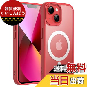 �y���������zJETech iPhone 13 mini 5.4�C���`�p �}�O�l�b�g �P�[�X MagSafe�ɑΉ� �������̃}�b�g�w�� ���^ �ϏՌ� �J�o�[ (���b�h)