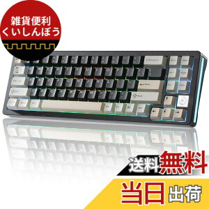 �y���������zYUNZII AL71 68% �Q�[�~���O�L�[�{�[�h �t���A���~CNC �z�b�g�X���b�v�Ή� ���� �K�X�P�b�g ���J�j�J���L�[�{�[�h NKRO 2.4GHz���C�����XBT5.0/USB-C �L�� RGB�o�b�N���C�g Win/Mac�p �����蕨