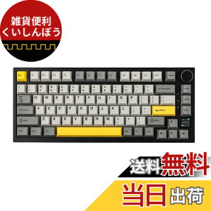�y���������zEPOMAKER Ajazz AK820 Pro �Q�[�~���O�L�[�{�[�h 75% �K�X�P�b�g���� ���J�j�J���L�[�{�[�h TFT�X�N���[�� 3���[�h(Bluetooth 5.1/2.4G���C�����X&Type-C�L��) �����t�H�[������ (Grey, Ajazz Flying Fi