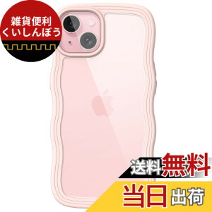�y���������zJETech iPhone 15 Plus 6.7�C���`�p ���킢�� �P�[�X �g��t���[�� ���˂��� �ϏՌ� �X�}�z�J�o�[ �����p ���q���� �N���A �n�[�hPC�o�b�N (�s���N)