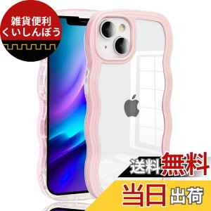 �y���������zJOOBOY iPhone 14 Plus �p �P�[�X �N���A ���� TPU �؍� ���� �E�F�[�u �\�t�g ����~�� ���^ �y�� �ϏՌ� ������� �X�}�z�P�[�X �X�g���b�v�z�[���t�� �A�C�t�H��14�v���X �p �J�o�[ 