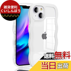�y���������zJOOBOY iPhone 14 Plus �p �P�[�X �N���A ���� TPU �؍� ���� �E�F�[�u �\�t�g ����~�� ���^ �y�� �ϏՌ� ������� �X�}�z�P�[�X �X�g���b�v�z�[���t�� �A�C�t�H��14�v���X �p �J�o�[ 