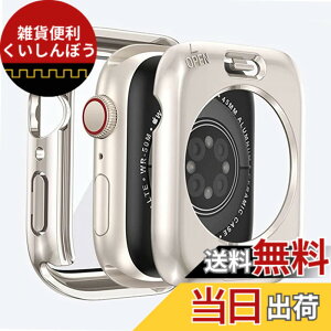 �y���������zYUGYUG �Ή� �A�b�v���E�H�b�` �J�o�[ 40mm 41mm 42mm 44mm 45mm 46mm 49mm �A�b�v���E�H�b�` �P�[�X PC�f�� �h�� IP68 360�Ǔx Apple Watch �P�[�X 2 in 1 �O��̕ی� ���{���Ɏq�� ��d�\�� Apple Watch