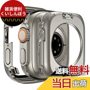 �y���������zYUGYUG �Ή� Apple Watch �P�[�X 40mm 41mm 42mm 44mm 45mm 46mm 49mm Apple Watch �J�o�[ PC�f�� �h�� IP68 360�Ǔx 2 in 1 �O��̕ی� ���{���Ɏq�� ��d�\�� �A�b�v���E�H�b�` �J�o�[ �S�ʕی� �����K
