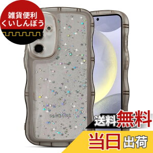 �y���������zQLTYPRI Galaxy S24 �P�[�X �N���A TPU �J�o�[ �E�F�[�u ������� �؍� ���� �E�F�[�u �O���b�^�[ ���� ���^ �y�� �ϏՌ� ����~�� (SC-51E / SCG25) �X�}�z�P�[�X ���C�����X�[�d�Ή� �X