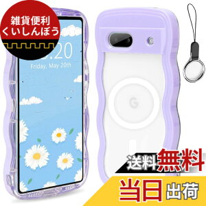 �y���������zHILEGENER Google Pixel 8A �P�[�X MagSafe�Ή� �N���A �\�t�gTPU�J�o�[ ���킢�� �g��t���[�� ���˂��� �O�[�O�� �s�N�Z��8A 6.1�C���`�p����~�� �X�}�z�P�[�X�E�F�[�u �f�U�C�� ��Ƀt