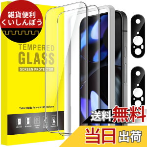 �y���������zJETech Google Pixel 9�p �t���ی�t�B���� �J���������Y�t�B���� �K�C�h�g�t�� �w��F�ؑΉ� �����K���X�� HD�N���A 2��+2���Z�b�g