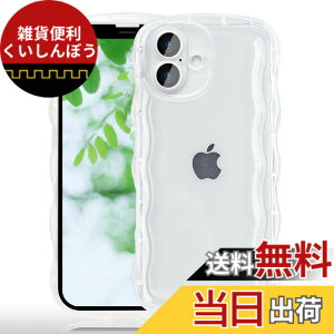 �y���������zJOOBOY �X�}�z�P�[�X �Ή� iPhone 16 Plus �P�[�X �N���A ���� ���� ������� �ϏՌ� �\�t�g tpu �E�F�[�u �g��G�b�W �X�g���b�v�� �y�� ���^ �Ή� �����ӂ���16 �v���X �g�уJ�o�[ (16