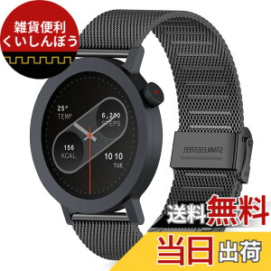 �y���������z[HeeNia] �o���h CMF by Nothing Watch Pro 3/CMF by Nothing Watch Pro 2 �Ή� �����x���g �X�e�����X�� �ւ��x���g �������߉\ �j�����p �����o���h (�u���b�N)