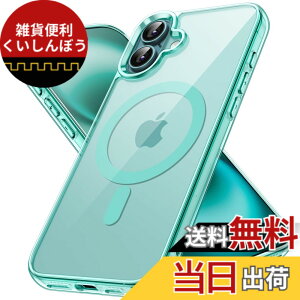 �y���������zJETech iPhone 16 Plus 6.7�C���`�p �}�O�l�b�g �P�[�X MagSafe�Ή� �Ռ��z�� �o���p�[�J�o�[ �����h�~ �N���A�o�b�N (�e�B�[���u���[)