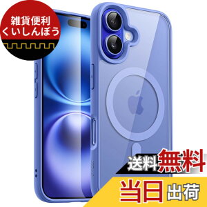 �y���������zJETech iPhone 16 Plus 6.7�C���`�p �}�O�l�b�g �P�[�X MagSafe�ɑΉ� �Ռ��z�� �o���p�[�J�o�[ �\���b�h�J���[�}�b�gTPU�t���[�� �����h�~ �N���A�o�b�N (�E���g���}����)