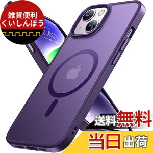 �y���������zMiracase ��phone14 �P�[�X�yMagsafe�Ή��EMIL�ČR�K�i�z�ϏՌ�iPhone14 �P�[�X 6.1�C���`�A �w��h�~�A���΂ݖh�~�A���h�~ �A���M�A�X�g���b�v�z�[���t���A�����Ĕ��ɗD�����f�U�C���A