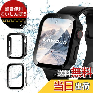 �y���������z�y3���Z�b�g�zKawoco �A�b�v���E�H�b�` �h�� �J�o�[ �ی� iWatch 46mm Series10 ���p�G�b�f�U�C�� apple watch �p �P�[�X �Ή� 46mm �u���b�N/�u���b�N/�N���A