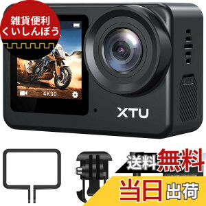 �y���������zXTU S6 �A�N�V�����J���� 4K 20MP�yAmbarella H22 CPU&SONY IMX386 �Z���T�[�z�A�N�V�����J�� SuperSmooth��Ԃ�␳4.0 �X�|�[�c�J���� �O���}�C�N�Ή� �c�����B�e WiFi���� �������� HDMI�o�� 8�{