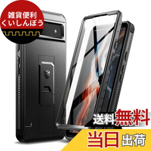 �y���������zDexnor Google Pixel 6A 5G�p �P�[�X [�����X�N���[���v���e�N�^�[���L�b�N�X�^���h] �R�p�K�i �ϏՌ� �����h��J�o�[(�u���b�N)