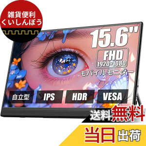 �y���������z���o�C�����j�^�[ 15.6�C���` Dopesplay HDR VESA�Ή� �����^ �X�s�[�J�[����1920*1080 �Q�[�����o�C���f�B�X�v���C ���� �y�� �����IPS�t���p�l�� �T�u�� �X�C�b�`�p �|�[�^�u�����j�^