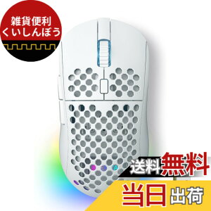 �y���������zDIERYA Falcon M1 ���C�����X�Q�[�~���O�}�E�X ���� 24000DPI 180���ԋ쓮 ���y��90g 6�{�^���J�X�^�}�C�Y RGB 2.4G/BT5.2/USB-C �L�� �z���C�g