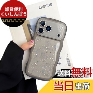 �y���������zDisonbeir ���炫�� �Ή�iPhone 17 Pro �P�[�X �N���A ���� �������� �� �L���L�� �E�G�[�u �g�^�t���[�� ���킢�� 17 Pro �p�J�o�[ ��l ���� �f�R���[�V���� ���� �l�C,��