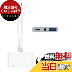 �y���������z�y2025�V�݌v�z2in1 �C���z���W���b�N �ϊ� USB Type-C/Lightning-3.5mm �C���z���ϊ��A�_�v�^�[ DAC���� Hi-Fi���� ���� �o�����]�� PD �}���[�d �ʘb/���ʒ���/���y�Ή� iPhone/iPad/iPad Pro/Androi