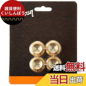 �y���������zGibson PRMK-030 Top Hat Style Knobs Gold W/ Gold Metal Insert �m�u �F�F�S�[���h�A�T�C�Y�F����1.91�Z���`���[�g���A��0.25�Z���`���[�g��