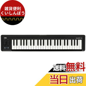 �y���������zKORG ��� USB MIDI�L�[�{�[�h microKEY �F�F�u���b�N�A�T�C�Y�F49����