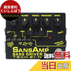 �y���������zTech21 SANSAMP �T���Y�A���v �x�[�X�p �G�t�F�N�^�[ DI BOX BASS DRIVER DI V2�y�������K�i�z �F�FBass Driver DI V2 ��ԃv���A���v