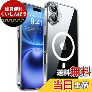�y���������zCANSHN iPhone �p �P�[�X Magsafe�Ή� �J�������ӕی� ���C�����X�[�d �ϏՌ� �G�A�K�[�h�R�[�i�[ �����h�~ �w��h�~ �F�F�����A�T�C�Y�FiPhone 16 �p (6.1 �C���`)