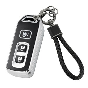 �y���������z[Unhoke] N-BOX �L�[�P�[�X �z���_�ɓK�� N�V���[�Y JF1 JF2 JF3 JF4 �L�[�J�o�[ nbox �X�}�[�g�L�[�P�[�X �L�[�z���_�[ ���� �y�� ���h�~ TPU�� 2/3/4�{�^�� ������� �F�F�⍕�]3�{�^��