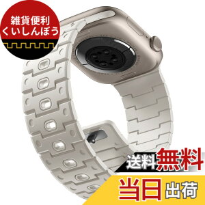 �y���������z[Bandletic]�A�b�v���E�H�b�`�p �o���h - Apple Watch�Ή��o���h N52���͎��Γ��� �y�ʃV���R���f�� �h���h�o ���g�����_���f�U�C�� 49mm/46mm/45mm/44mm/42mm/41mm/40mm/38mm �Ή� 5.5-8.3�C���`����