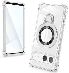 �y���������zbaodunwei Galaxy A25 5G �P�[�X �N���A �����O�t�� MagSafe�Ή� �}�O�l�b�g���� �c�����Ή� �A�W���X�^�u���X�^���h �l�p�G�A�N�b�V���� �ϏՌ� Galaxy A25 SC-53F SCG33 �J�o�[ �Ռ��z���|�P
