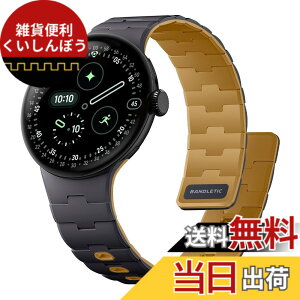 �y���������z[Bandletic] 2025 �V�^ Google Pixel Watch �o���h - Pixel Watch 1�E2�E3�E4�i41mm�j �Ή� N54���΃o���h �}�O�l�b�g���V���R�� �j�����p �X�|�[�c�p �y�� �F�F�O���[/�J�[�L