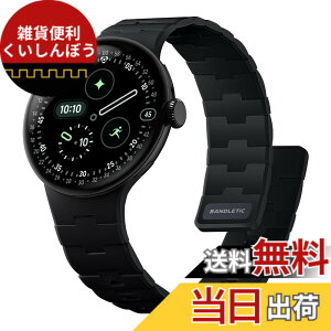 �y���������z[Bandletic] 2025 �V�^ Google Pixel Watch �o���h - Pixel Watch 1�E2�E3�E4�i41mm�j �Ή� N54���΃o���h �}�O�l�b�g���V���R�� �j�����p �X�|�[�c�p �y�� �F�F�u���b�N