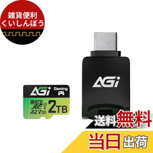 �y���������zAGI TF138 Micro SDXC�J�[�h �F�F�O���[���A�T�C�Y�F2TB