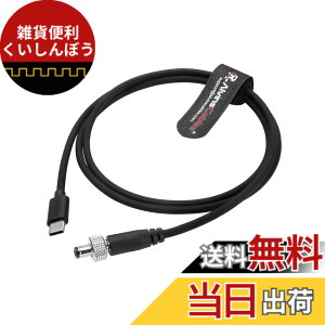 �y���������zAlvin's Cables PD �^�C�vC to ���b�L���ODC 12V �R�C���P�[�u�� L ���^�̒��p��Atomos Shogun/Blackmagic Video Assist/Hollyland Mars�Ή��d���P�[�u�� �F�FDC���b�N �R�[�h (1m)