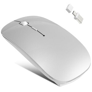 �y���������z�}�E�X ���� Bluetooth5.2/2.4GHz USB-A&USB-C ���^ �É� ���^ �[�d�� �W�O���[���� 3DPI �����x �����x ���ϋv�� �ߓd Mac/Windows/Surface/PC/Macbook/Android/iOS/iPadOS�ɑΉ� �F�F�V���o�[