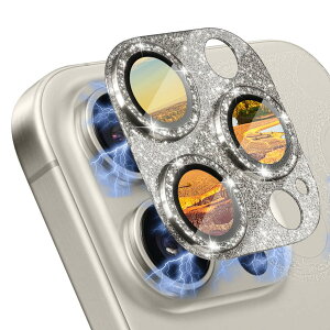 �y���������zCeiBand ���C���X�g�[�� �J�����t�B���� iPhone 16 Pro/iPhone 16 Pro Max �Ή� �����Y�J�o�[ �J�����ی� �A���~���������+�����K���X�z �L���L�� �����Y�ی�t�B���� �����ߗ� �I�o�I�[