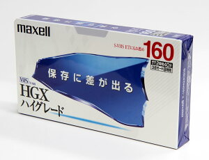 �y���������zmaxell �^��p VHS�r�f�I�e�[�v �n�C�O���[�h 120�� T-120HGX(B)S parent �T�C�Y�F1��