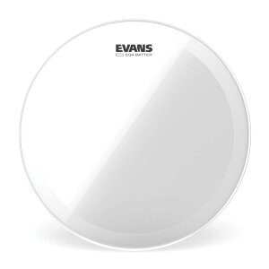 �y���������zEVANS �G���@���X �o�X�h�����w�b�h EQ4 Bass Batter Heads (10mil + 10mil ring) �y�������K�i�z �F�F�N���A�A�T�C�Y�F18