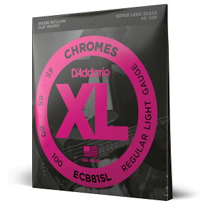 �y���������zD'Addario �_�_���I �G���L�x�[�X�� �t���b�g���E���h (���K�A���i) �F�F4���A�T�C�Y�F.045-.100 (Super Long)