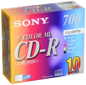 �y���������zSONY CD-R���f�B�A 1-48�{�� 5mm�P�[�X 10�� 10CDQ80DPWS parent �F�F�u���b�N�A�T�C�Y�F10��