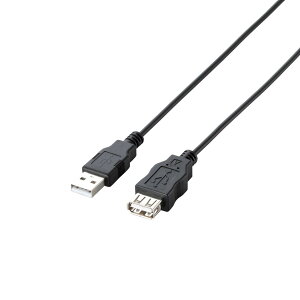 �y���������zELECOM RoHS�w�ߏ���&���z���p�b�P�[�W �G�RUSB2.0�����P�[�u�� A-A���X�^�C�v �u���b�N �F�F�u���b�N�A�T�C�Y�F2m