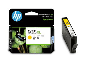【送料無料】HP 934XL 純正 インクカートリッジ 色：イエロー、サイズ：増量(XL)