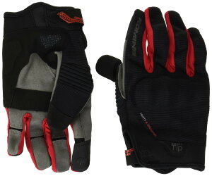 �y���������z�R�~�l(KOMINE) �o�C�N�p �v���e�N�g���b�V���O���[�u-�u���C�u GK-183 GK-1833 �t�ďH���� ���b�V���f�� �v���e�N�^�[ �F�FBlack/Red�A�T�C�Y�F2XL