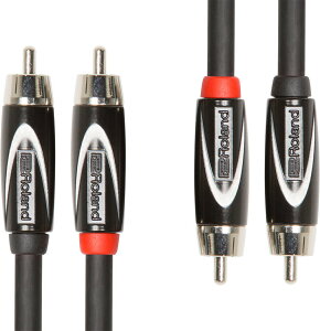�y���������zRoland RCC-2R2R �I�[�f�B�I�P�[�u�� �F�F�u���b�N�A�T�C�Y�F1m