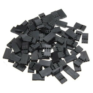 �y���������zKKHMF 100�� 4P���X�W�����p�[�P�[�u���v���O�R�l�N�^ 2.54�~�����[�g�� Arduino�p �F�F�I�����W