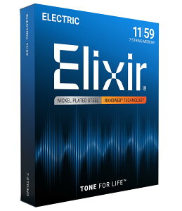 �y���������zElixir �G���N�T�[ �G���L�M�^�[�� NANOWEB �y�������K�i�z �F�F1�Z�b�g�A�T�C�Y�F7�� Medium .011-.059
