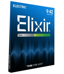�y���������zElixir �G���N�T�[ �G���L�M�^�[�� OPTIWEB �y�������K�i�z �F�F1�Z�b�g�A�T�C�Y�FSuper Light .009-.042