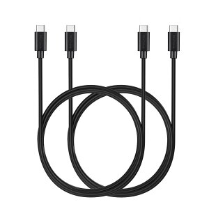 �y���������zMaGeek USB Type-C �P�[�u�� USB-A & USB-C 2.0 �P�[�u�� ���������Ə[�d �P�[�u�� Xperia XZ/Samsung Galaxy S10 S9 S8/ Note 8 / Huawei P10 / ChromeBook Pixel/Nokia N1 Tablet/Nintendo Switch �Ή� �F�F2�{�Z�b�g_1.8m_