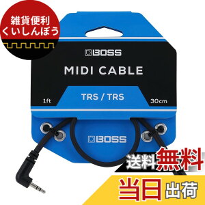 �y���������z�{�X BOSS MIDI�P�[�u�� MIDI Cable 3.5mm TRS/TRS LL �y�_�� MIDI�R���g���[�� 200�V���[�Y GT-1000CORE EV-1-WL �Ή� �T�C�Y�F30cm