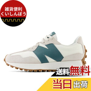 �y���������znew balance(�j���[�o�����X) ���f�B�[�X 327 WS327 W327 �����f���X�j�[�J�[ �F�FGA(WHITE/GREEN)�A�T�C�Y�F24.5 cm B